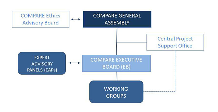 COMPARE Project Management Structure